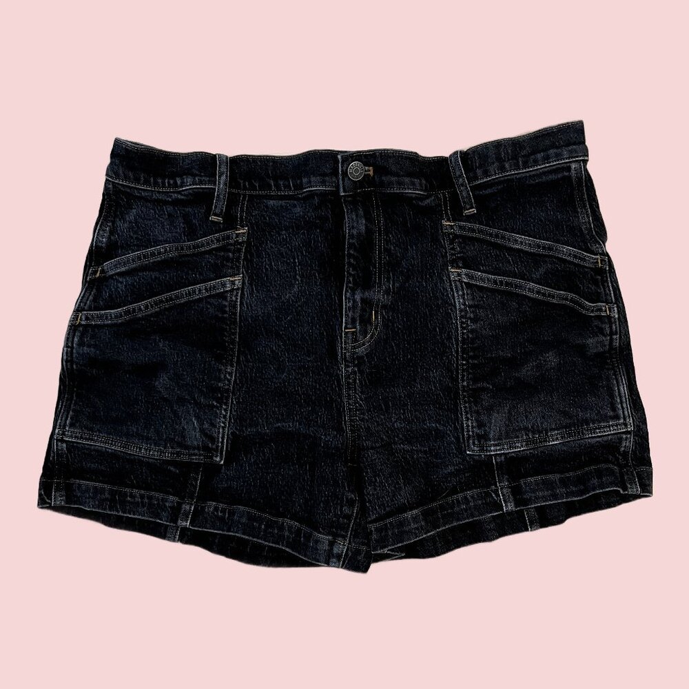 Women's Shorts "Madewell " The Perfect Mid-Length Jean Short Size 33